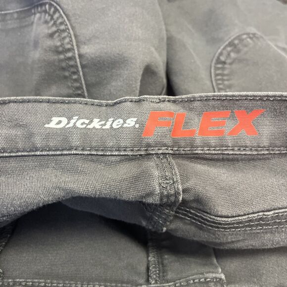 Dickies Flex Cargo Pants, Men's Size 40 Regular Fit Dark Gray Workwear - Picture 5 of 8